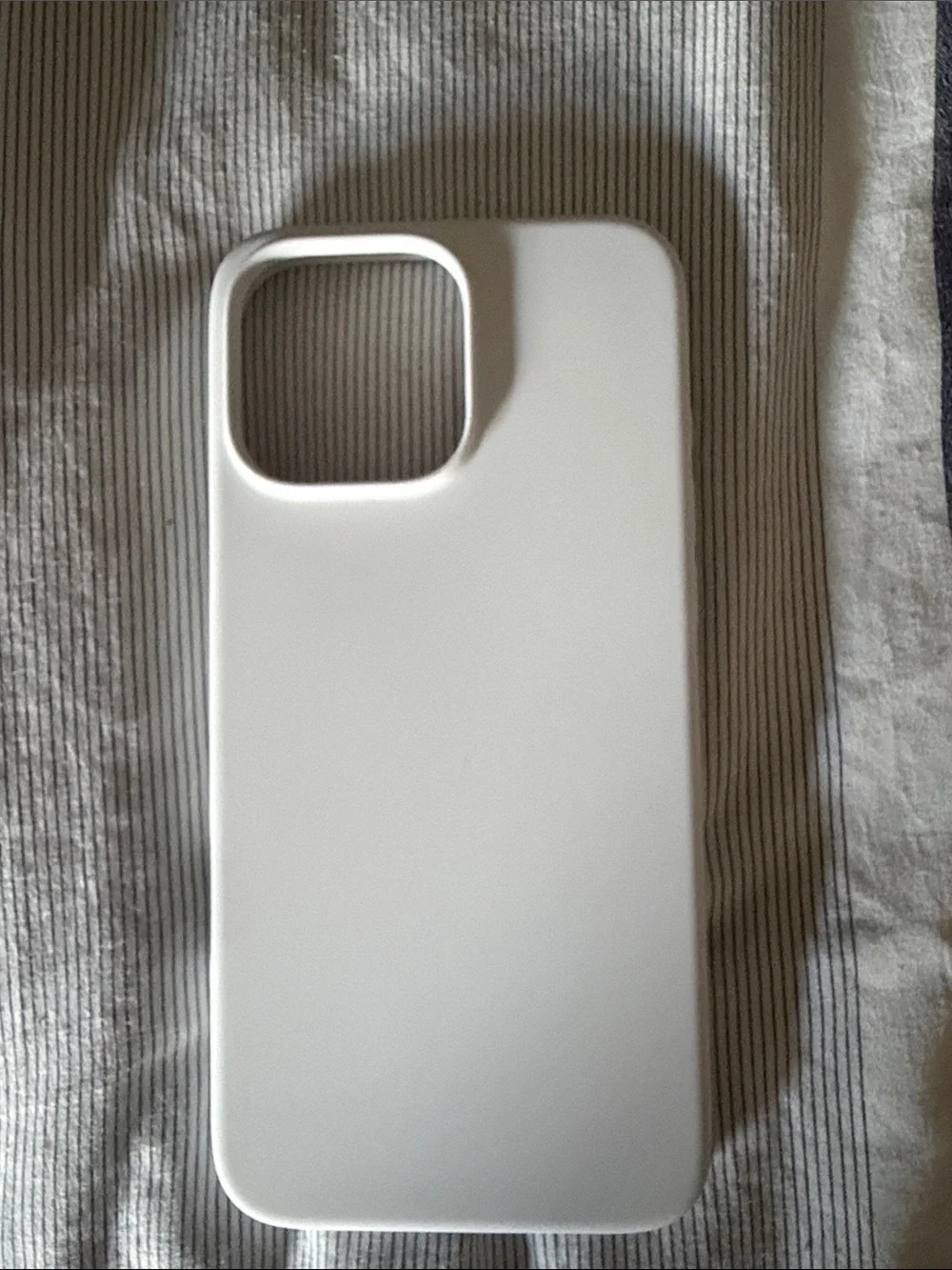 White Silicone Phone Case - Apple Pro Max Case